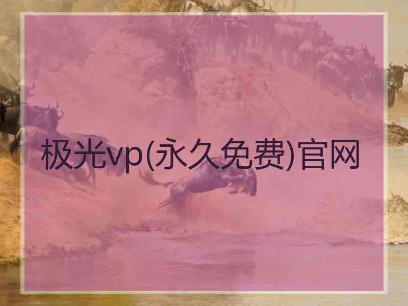 极光vp(永久免费)官网