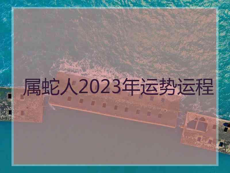 属蛇人2023年运势运程