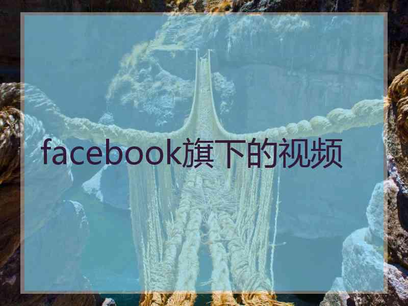 facebook旗下的视频