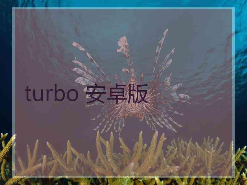 turbo 安卓版